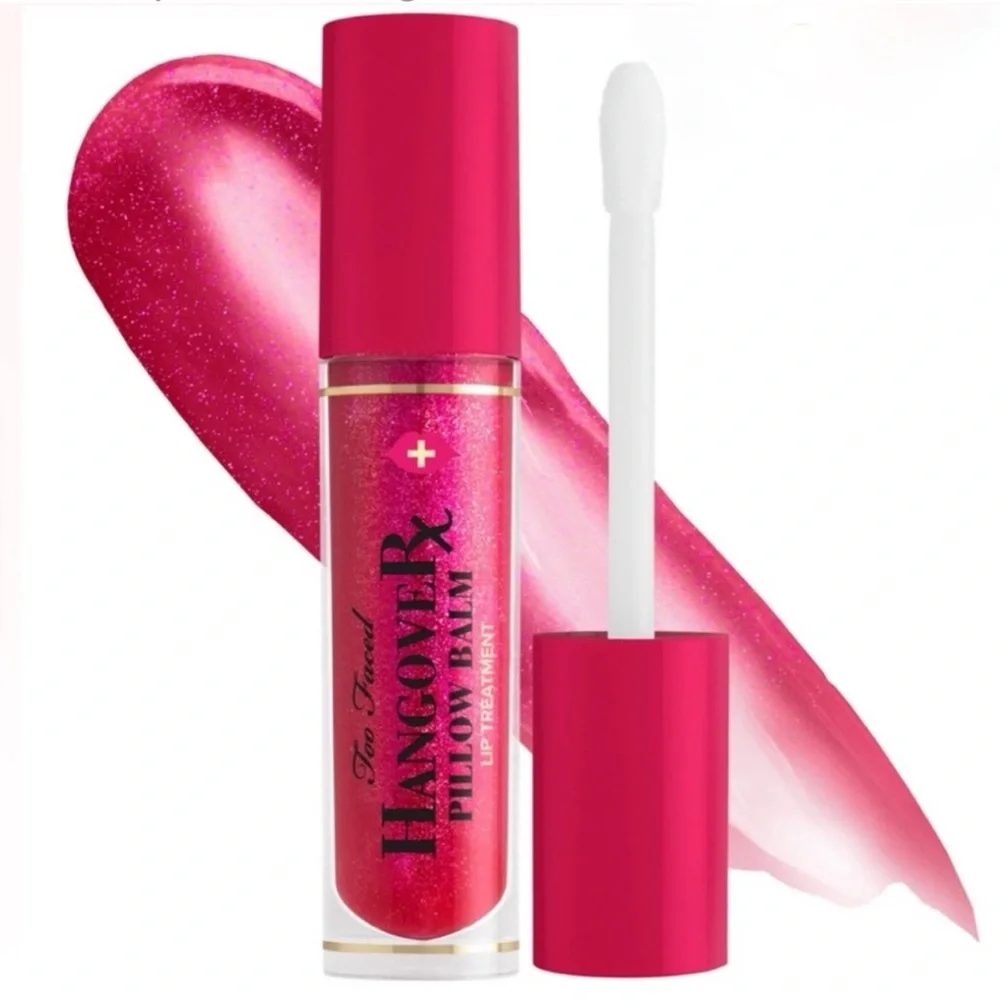 New! Too Faced Pink Mint Hangover Rx Pillow Balm